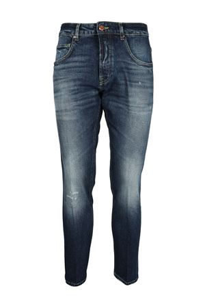 Yeren blue cotton denim jeans DON THE FULLER | YARENDTF72SPM2S5032A